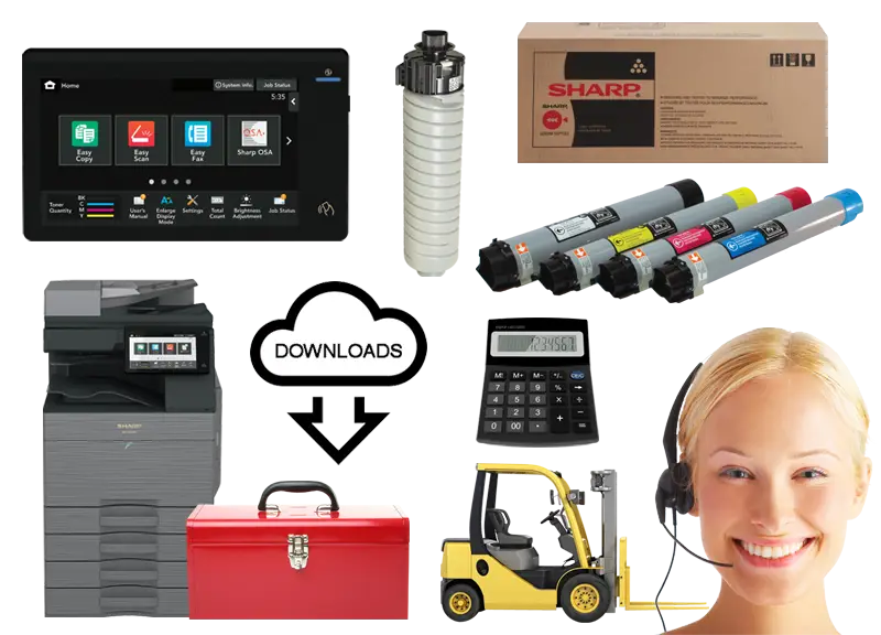 South Mississippi Business Machines, (ALT Text1), Sharp, Customer Center